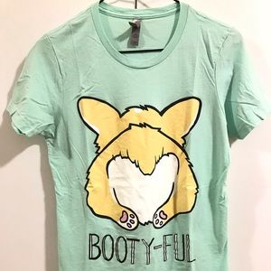 NWOT Corgi Graphic Tee